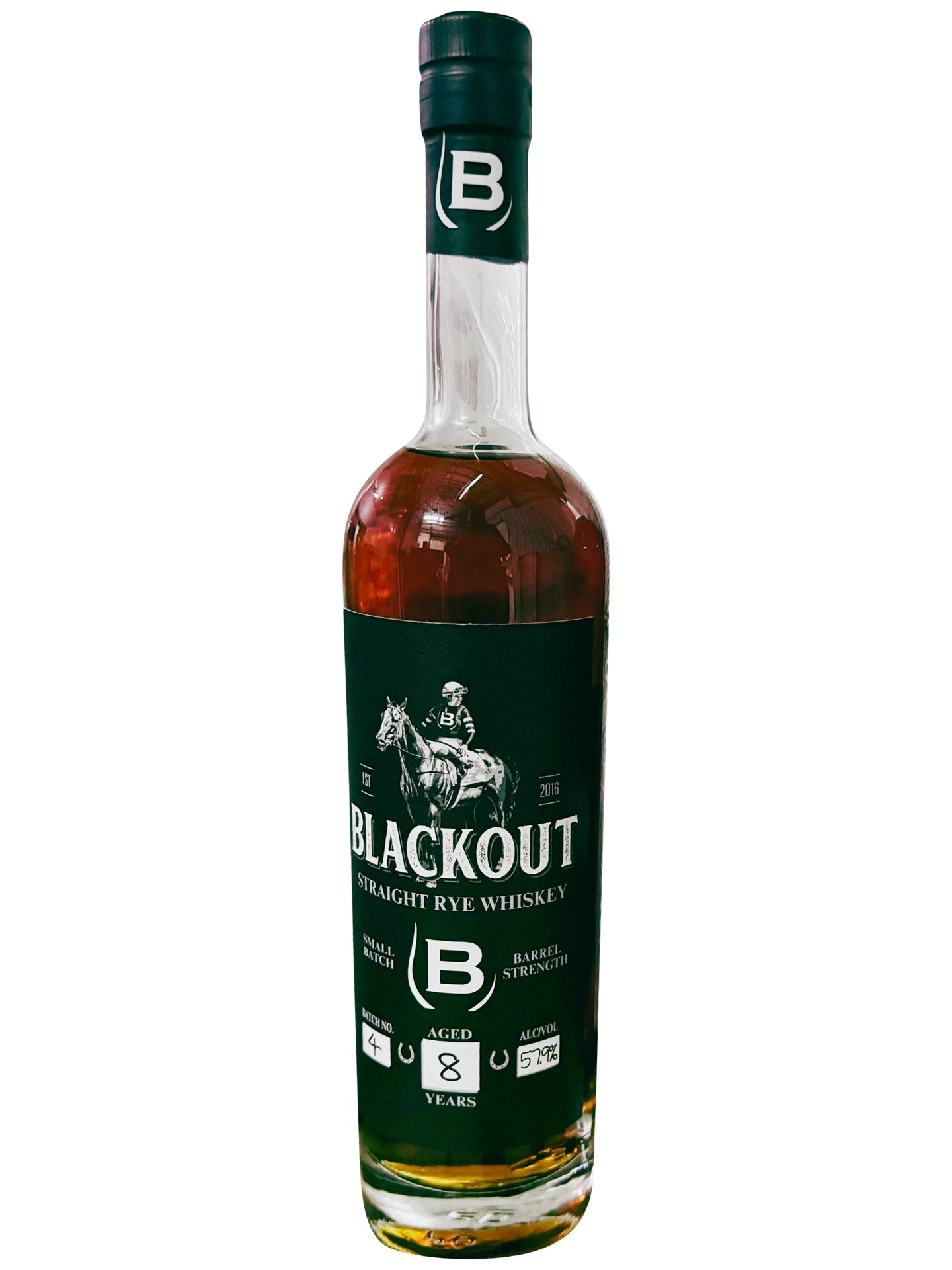 Blackout 8 Year Toasted Straight Rye Whiskey
