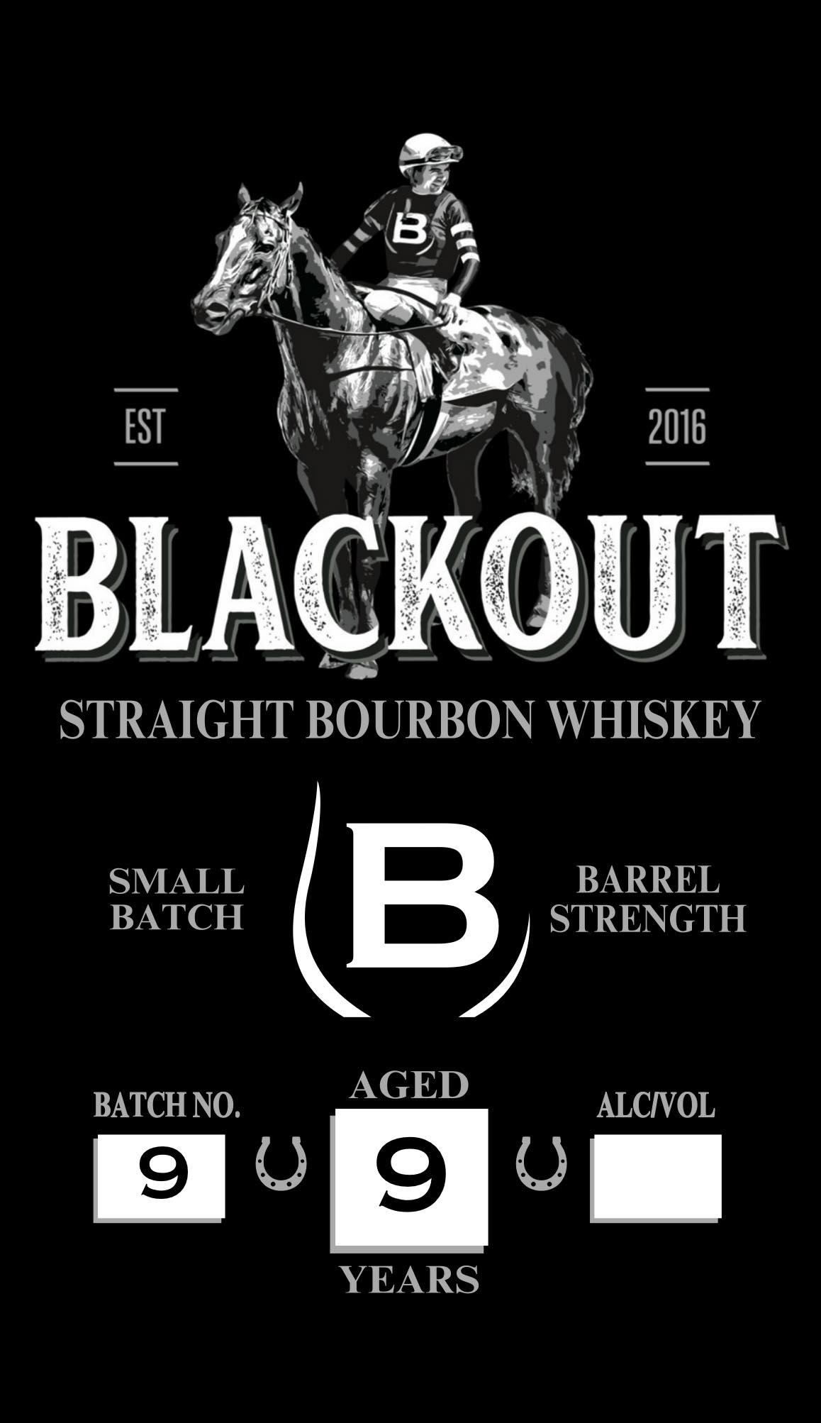 Blackout 9 YR Toasted Small Batch Bourbon