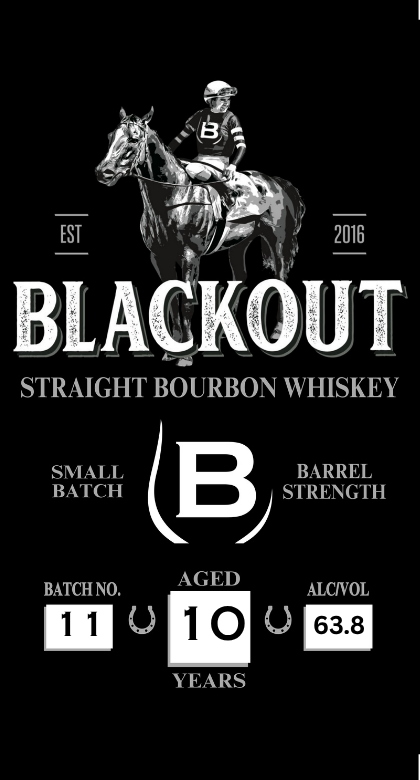 Blackout 10 year small batch toasted bourbon Batch 11
